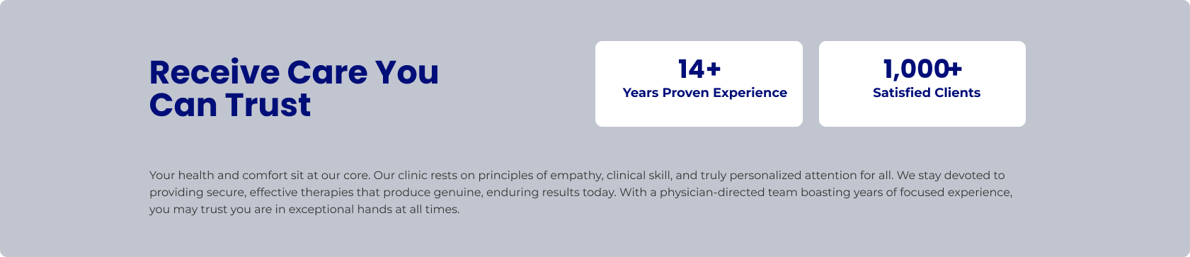 About Us Vein Clinic